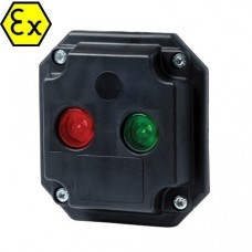 Λυχνία Κόκκινη-Πράσινη Αντιεκρηκτικού Τύπου Χωνευτή IP65 720037RG